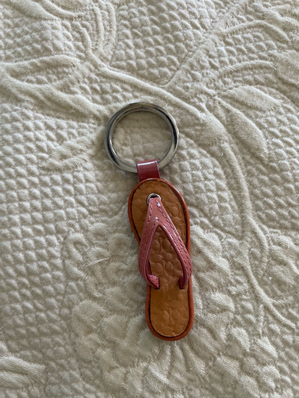 Coach Flipflop Key Chain
